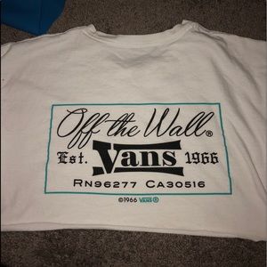 Cropped VANS Tee